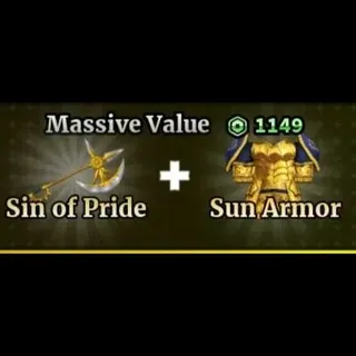 SIN OF PRIDE + SUN ARMOR - SAILOR PIECE