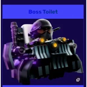 Boss Toilet - [TOILET TOWER DEFENSE 