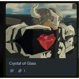 CRYSTAL OF GLASS - PEROXIDE