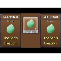 1500 SEA ARTIFACT - KING LEGACY