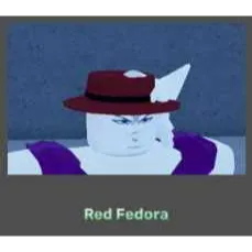 RED FEDORA - PEROXIDE