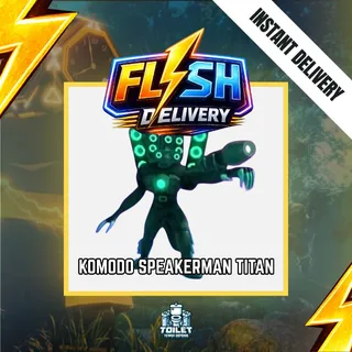 KOMODO SPEAKERMAN TITAN - TOILET TOWER DEFENSE / TTD