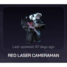 RED LASER CAMERAMAN - TTD