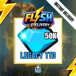 50000 GEM / 50K GEMS - TOILET TOWER DEFENSE LEGACY / TTD LEGACY