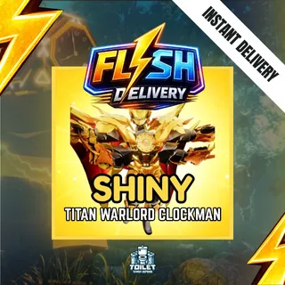 SHINY TITAN WARLORD CLOCKMAN - TOILET TOWER DEFENSE / TTD