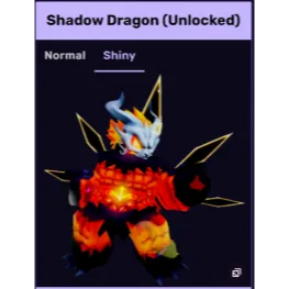 SHINY SHADOW DRAGON UNLOCKED EVO - [