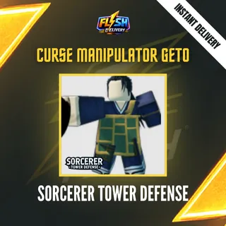 CURSE MANIPULATOR GETO - SORCERER TOWER DEFENSE / STD