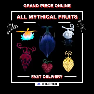 ALL MYTHICAL FRUITS [VENOM, OPE, MOCHI, TORI, BUDDHA, PTERO, SOUL, DRAGON] - Grand Piece Online [GPO]
