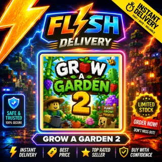1B / 1 BILLION SHECKLES WITH ACCOUNT - GROW A GARDEN 2 / GAG 2