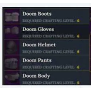 DOOM SET DEVAS OF CREATION