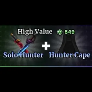 SOLO HUNTER + HUNTER CAPE - SAILOR PIECE