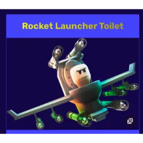 Rocket Launcher Toilet - [TOILET TOW