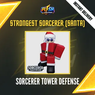 SANTA STRONGEST SORCERER (SANTA GOJO) - SORCERER TOWER DEFENSE / STD