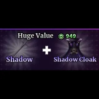 SHADOW + SHADOW CLOAK - SAILOR PIECE