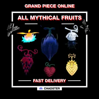 ALL MYTHICAL FRUITS [VENOM, PTERANODON, OPE, MOCHI, TORI, BUDDHA, SOUL, DRAGON]-[GRAND PIECE ONLINE [GPO]