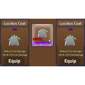 LUCIDUS COAT - KING LEGACY