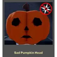 SAD PUMPKIN HEAD - PEROXIDE