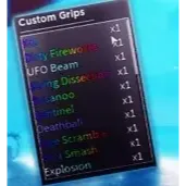 DEATHBALL - CUSTOM GRIPS - GRAND PIECE ONLINE - GPO