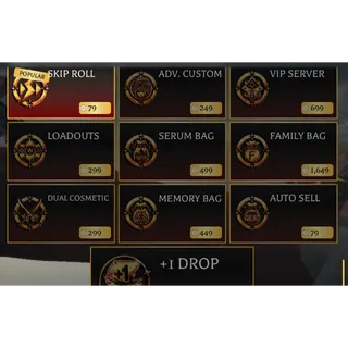 ALL 10 GAMEPASS - ATTACK ON TITAN REVOLUTION/ AOTR 4800R