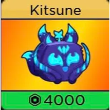 PERMANENT KITSUNE FRUIT - BLOX FRUIT 4000