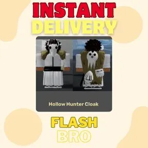 HOLLOW HUNTER CLOAK - PEROXIDE