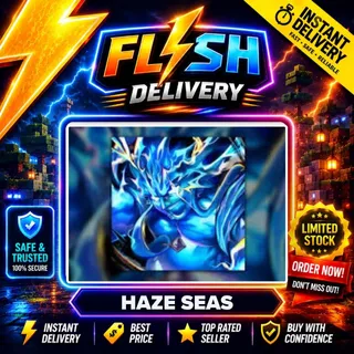 LEVEL 4800 / 15M-40M MONEY / 75-200 GEMS / 700k-1.5M BOUNTY / w RANDOM ITEMS - HAZE SEAS