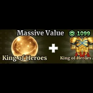 KING OF HEROES + KING OF HEROES ARMOR - SAILOR PIECE