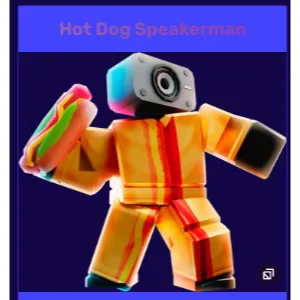 Hot Dog Speakerman - [TOILET TOWER D