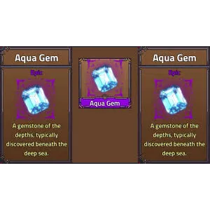 50 AQUA GEM - KING LEGACY