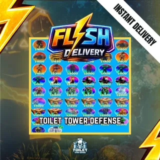 49X UNIT PACK + 6B VALUE 6000M - TOILET TOWER DEFENSE / TTD