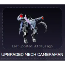 UPGRADED MECH CAMERAMAN - TTD