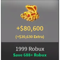 CREDITS TIER 6 +$80,600 - COMBAT WARRIORS 1999R