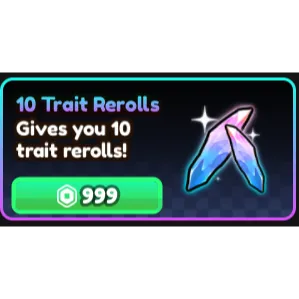 10 TRAIT REROLL - [ANIME VANGUARD - 