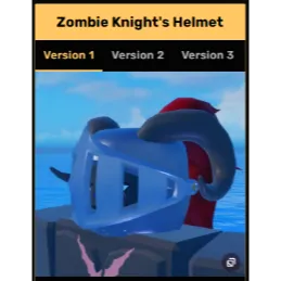 ZOMBIE KNIGHT HELMET - GPO