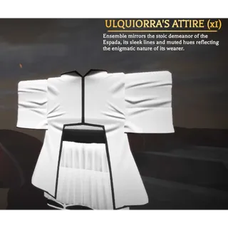 ULQUIORRA ATTIRE - ATTACK ON TITAN REVOLUTION / AOTR
