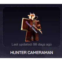 HUNTER CAMERAMAN - TTD