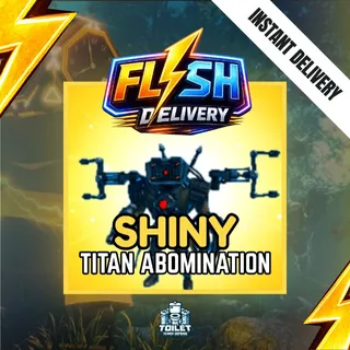 SHINY TITAN ABOMINATION - TOILET TOWER DEFENSE / TTD