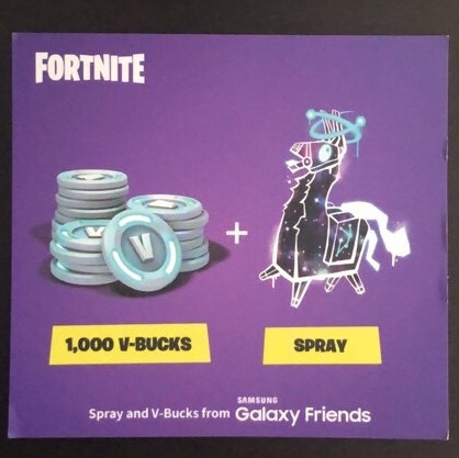 Fortnite Exclusive Llamalaxy Spray Code Other Games Gameflip - 