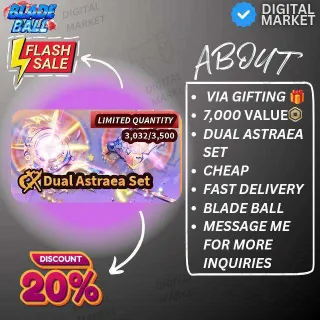 DUAL ASTRAEA SET - BLADE BALL