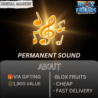 PERMANENT SOUND - BLOX FRUITS