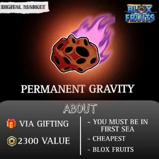 Permanent Gravity