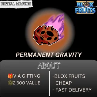 PERMANENT GRAVITY - BLOX FRUITS