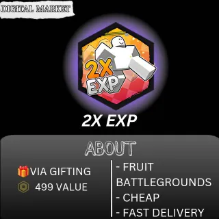 2X EXP - FRUIT BATTLEGROUNDS