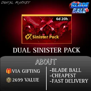 DUAL SINISTER PACK