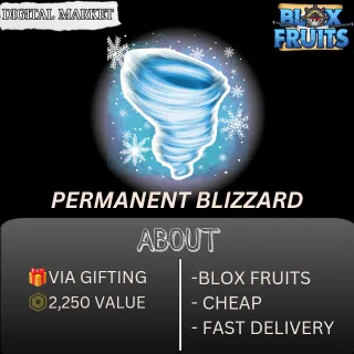 PERMANENT BLIZZARD - BLOX FRUITS