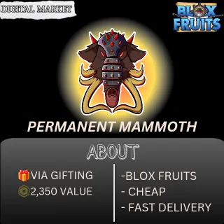 PERMANENT MAMMOTH - BLOX FRUITS