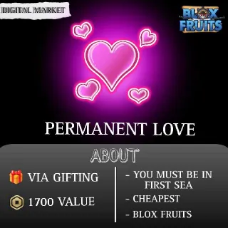 PERMANENT LOVE - BLOX FRUITS