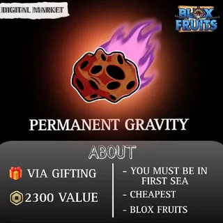 PERMANENT GRAVITY - BLOX FRUITS