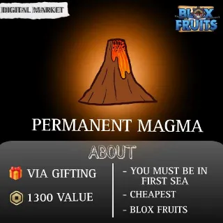 PERMANENT MAGMA - BLOX FRUITS