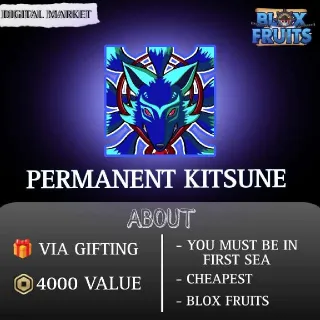 PERMANENT KITSUNE - BLOX FRUITS